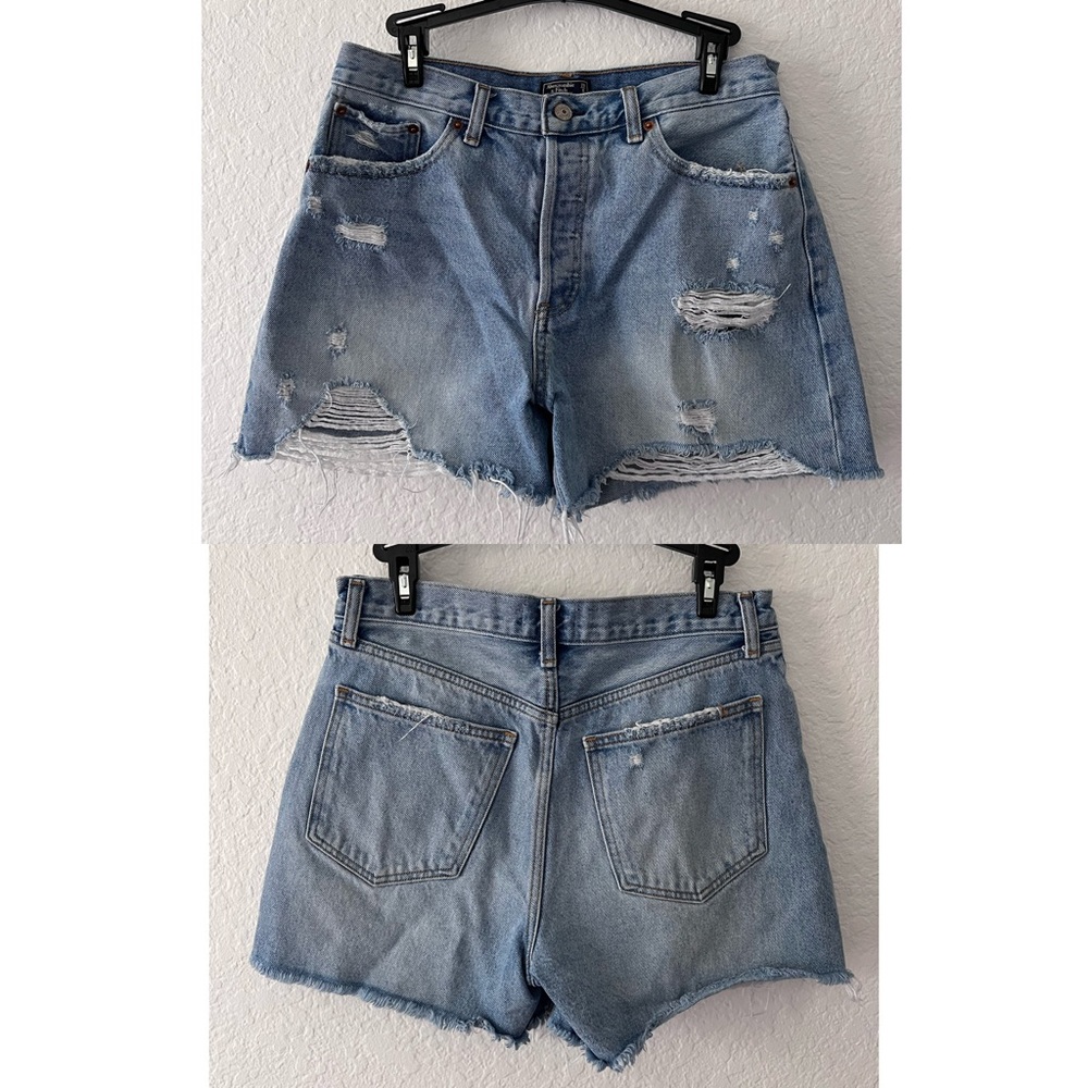 Abercrombie &Fitch High rise 4” short Size 29/8